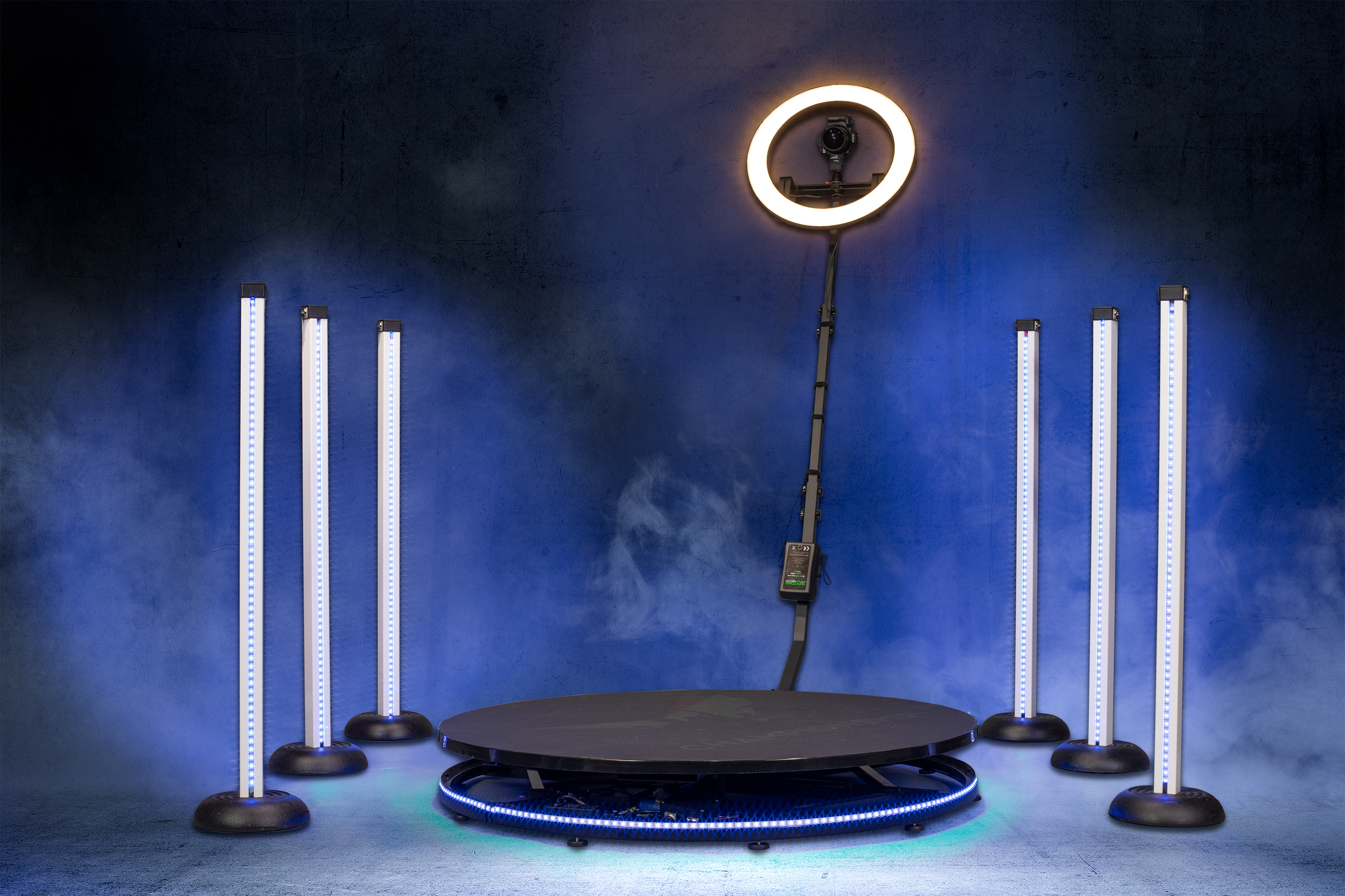 360 Grad Boother - Rotierende Videoplattform