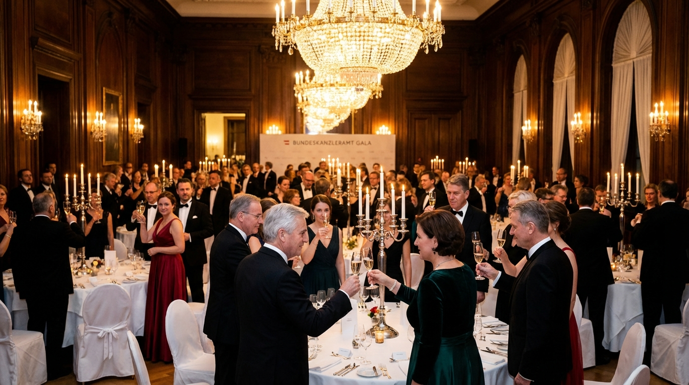 Fotobox beim Bundespresseball